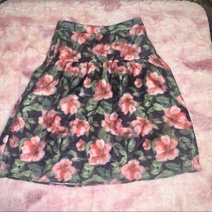 Love Culture M Floral Skirt